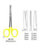 Scissors with Tungsten Carbide Inserts
